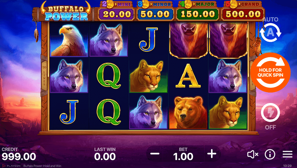 Buffalo Power: Hold and Win Rules Buffalo Power: Hold and Win Rules